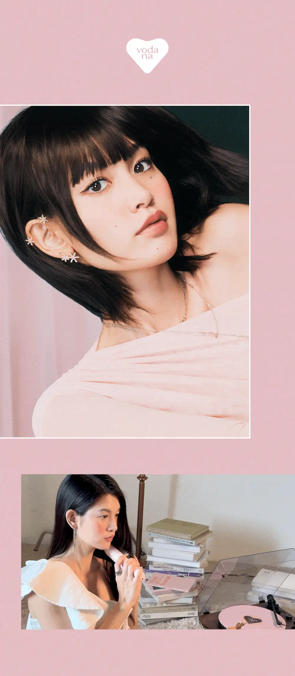 [브러쉬 무선 고데기] 보다나 이지 업 헤어스타일러 파우더핑크 상세페이지 31